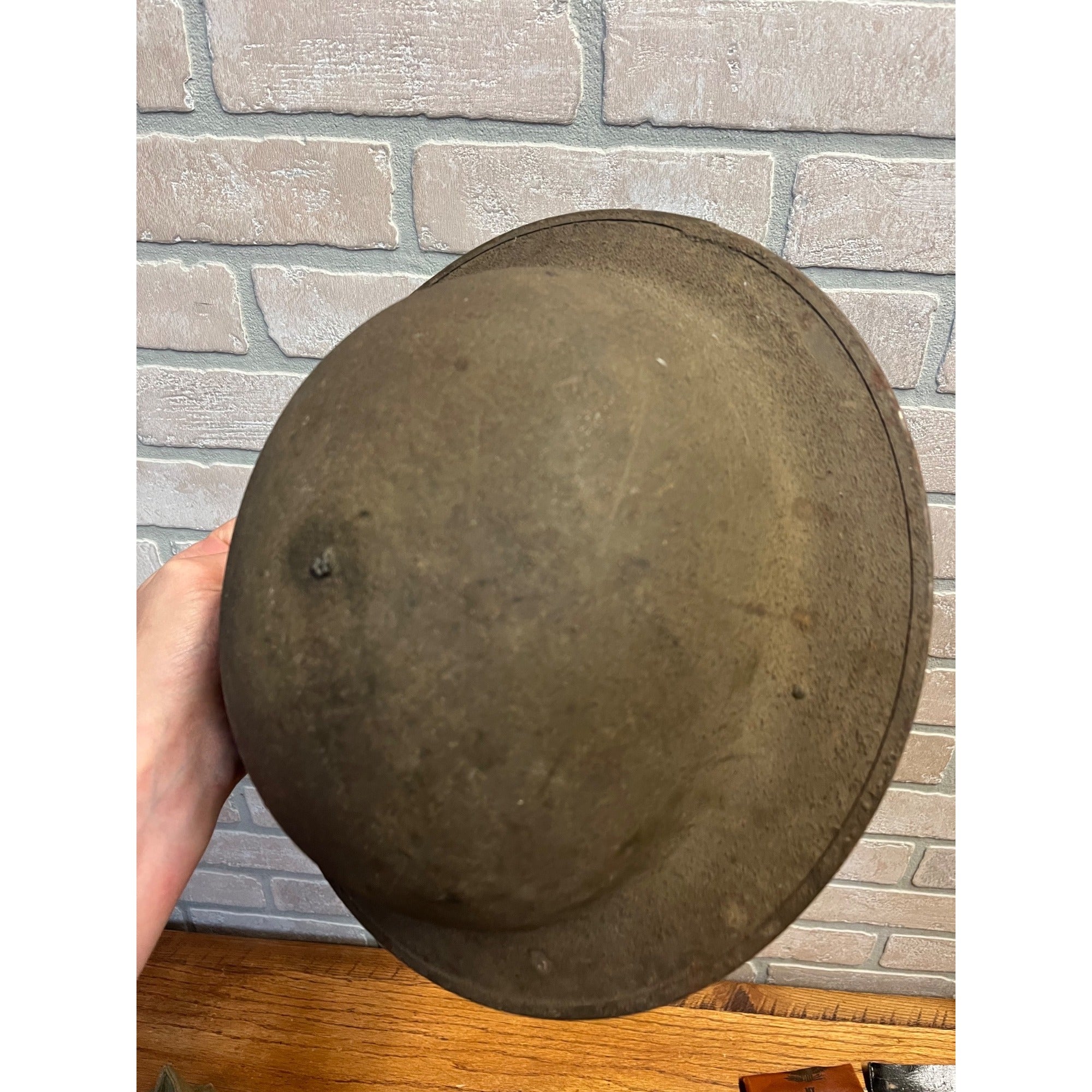Original WWI Doughboy Helmet M1917 Gas Mask Kit United States World War One Lot Militaria Armed Forces
