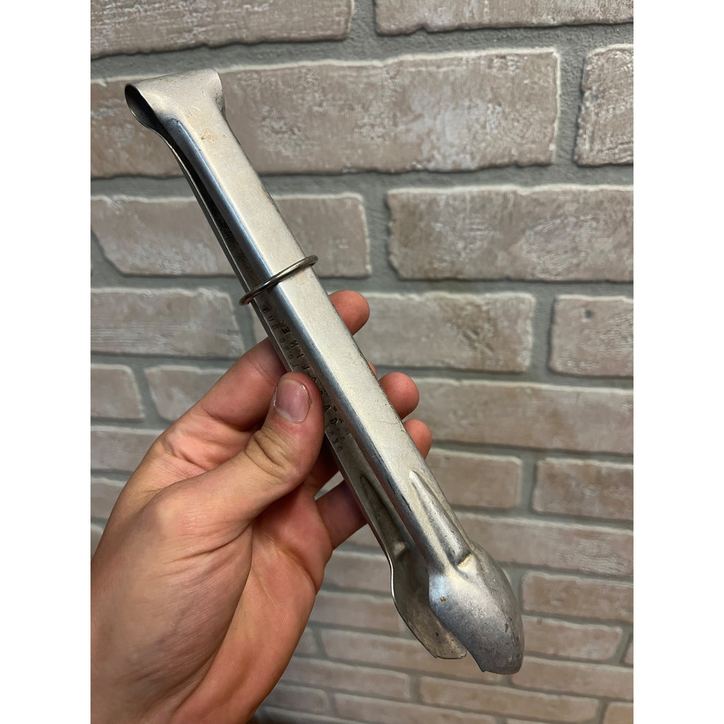 Vintage Marathon Oil Service Gas Station Advertising Promo Aluminum Kitchen Tongs