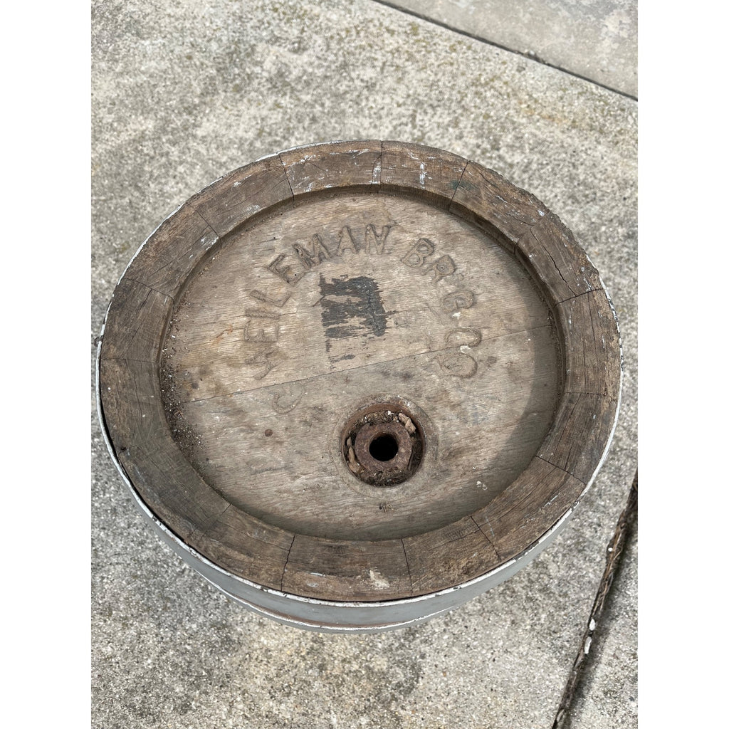 Pre-Pro G. Heileman Brewing Co La Crosse Wisconsin Wood Half Barrel Keg Wis WI