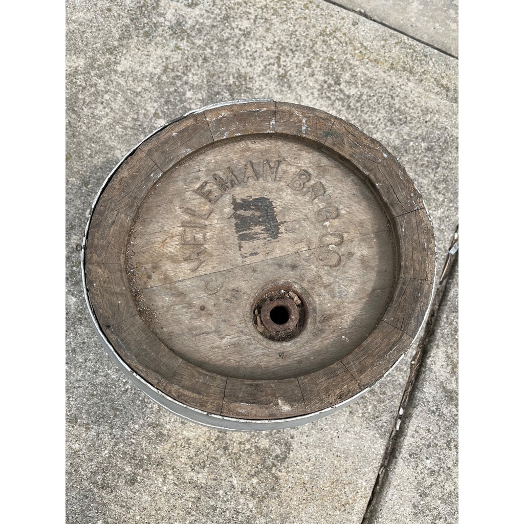 Pre-Pro G. Heileman Brewing Co La Crosse Wisconsin Wood Half Barrel Keg Wis WI