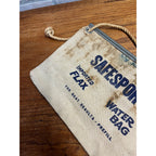 Original Vintage Water Bag Safesport Made USA Genuine Scottish Flax Canvas