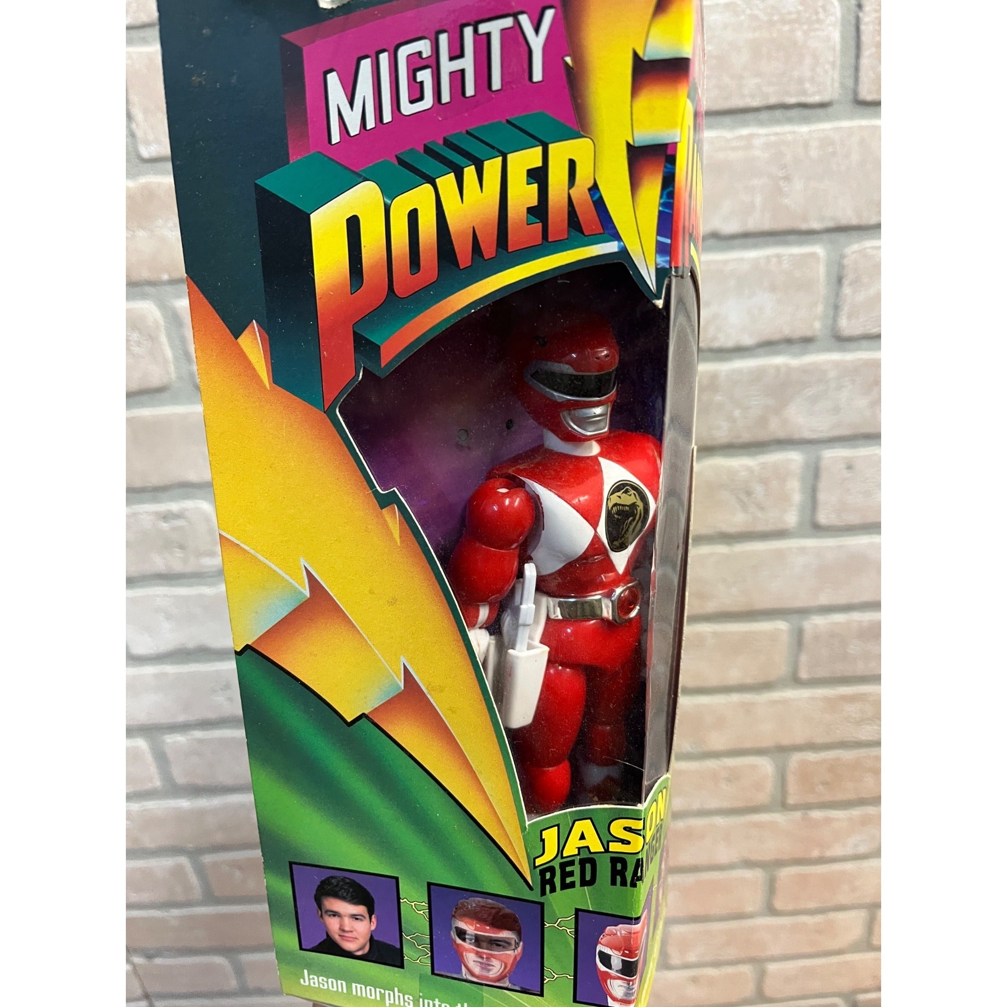 1993 Bandai Mighty Morphin Power Rangers Jason Red Ranger 2200 NOS NEW