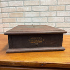 1920s American Cash Register Wooden Drawer Base