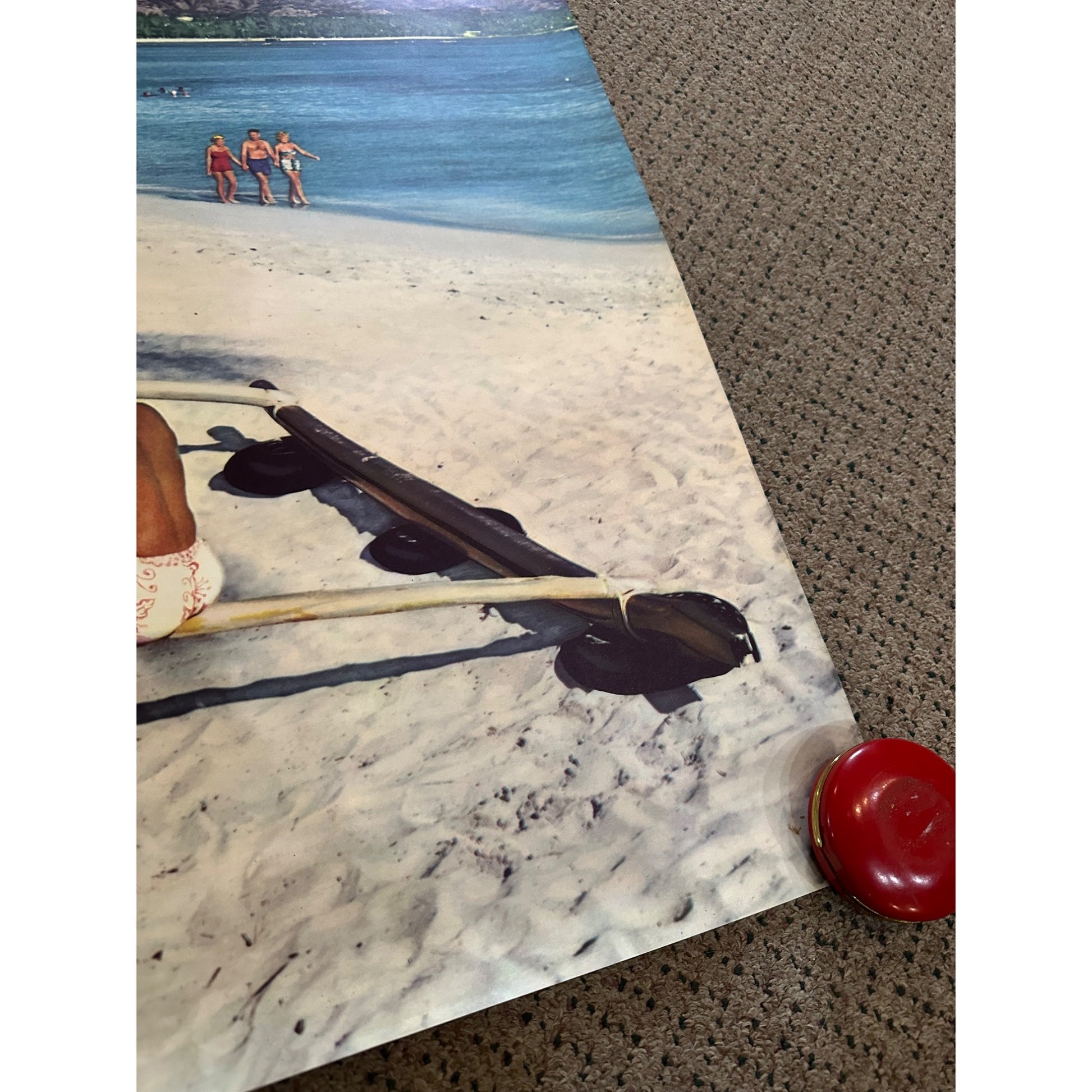 RARE Original 1960s Vintage Fly United Airlines Airlines Hawaii Travel Airport