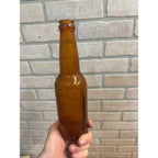 Vintage Kings Brewery Inc Beer Bottle Amber Brown Embossed Brooklyn NY
