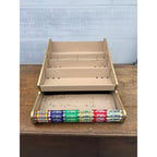 Vintage Life Savers Candy Counter Display Shelf Organizer With Metal Shelves