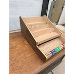 Vintage Life Savers Candy Counter Display Shelf Organizer With Metal Shelves