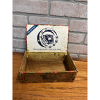 Vintage D.O.K.K. Tiger Moon Cigars Wooden Cigar Box Milwaukee Wisconsin Wis WI