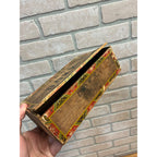 Vintage D.O.K.K. Tiger Moon Cigars Wooden Cigar Box Milwaukee Wisconsin Wis WI