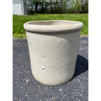 Antique circa 1896-1906 2 Gallon Red Wing Stoneware Crock Blue Cobalt Birch Leaf