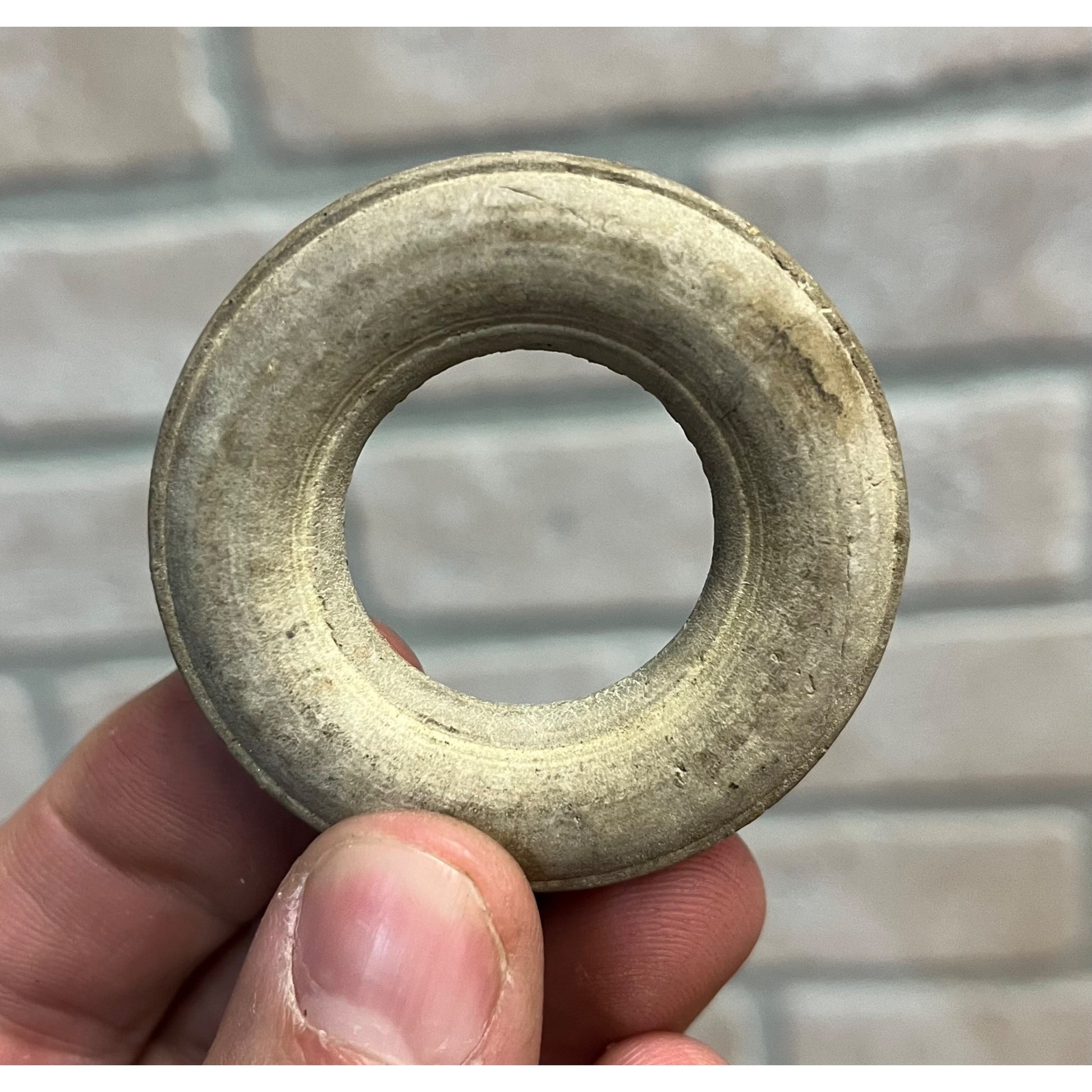 Vintage TIRE for TRUCK or TRACTOR - one white rubber tire - 2" - Wyandotte toys