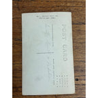 Young Child Riding Donkey Mule Cap Gun Toy RPPC Real Photo Postcard