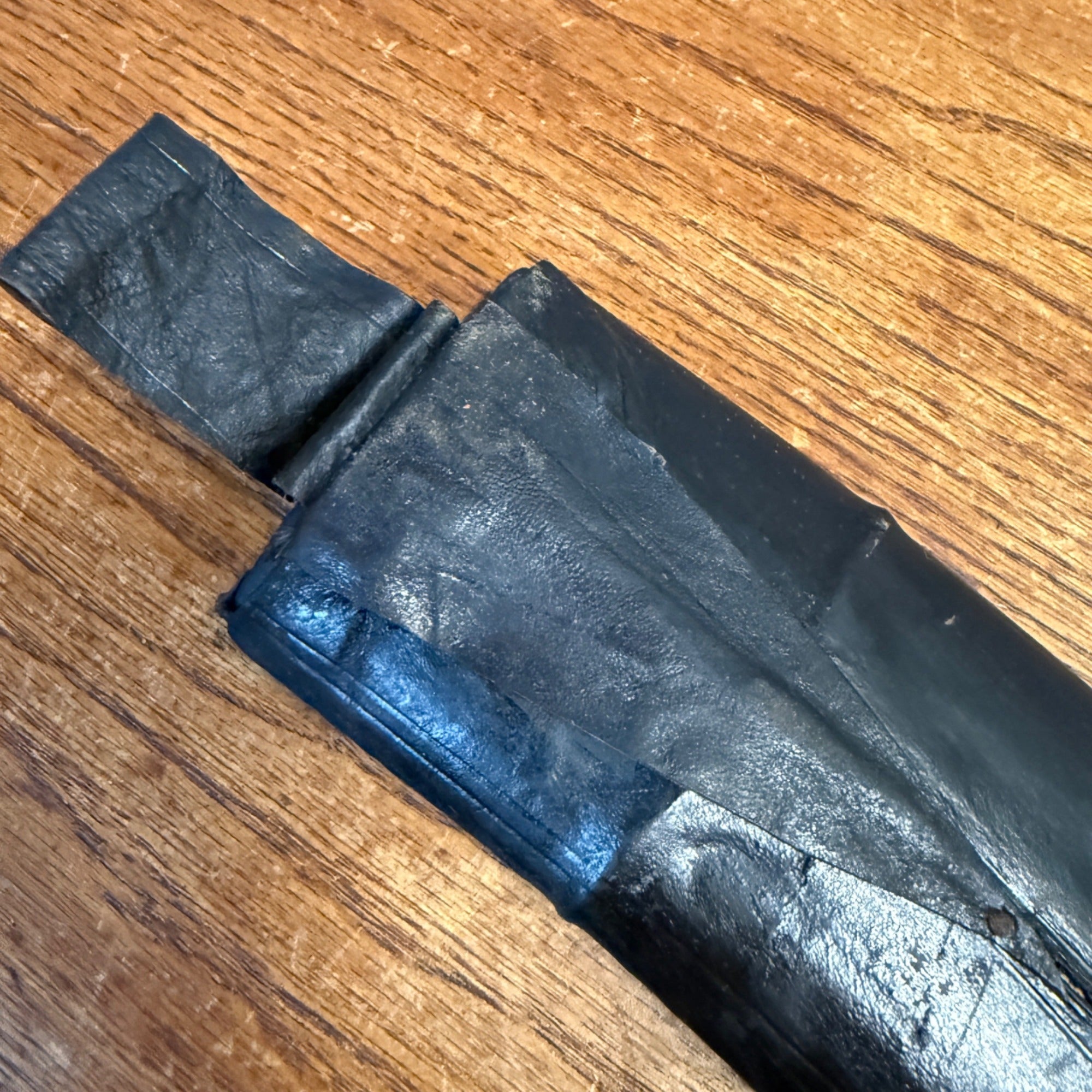 Vintage India Curved Kukri Style Knife Dagger Etched Blade w/ Sheath Ornate