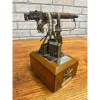 Vickers 303 MK1 Machine Gun WW1 WWI Model Award on Stand Machine Gun Corps