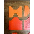 1979 Tomy Mighty Men Monster Maker Design Kit - Replacement Parts Lot