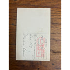 Vic Wertz (1947-1963) Signed Photo Postcard died 1983 Cleveland Indians