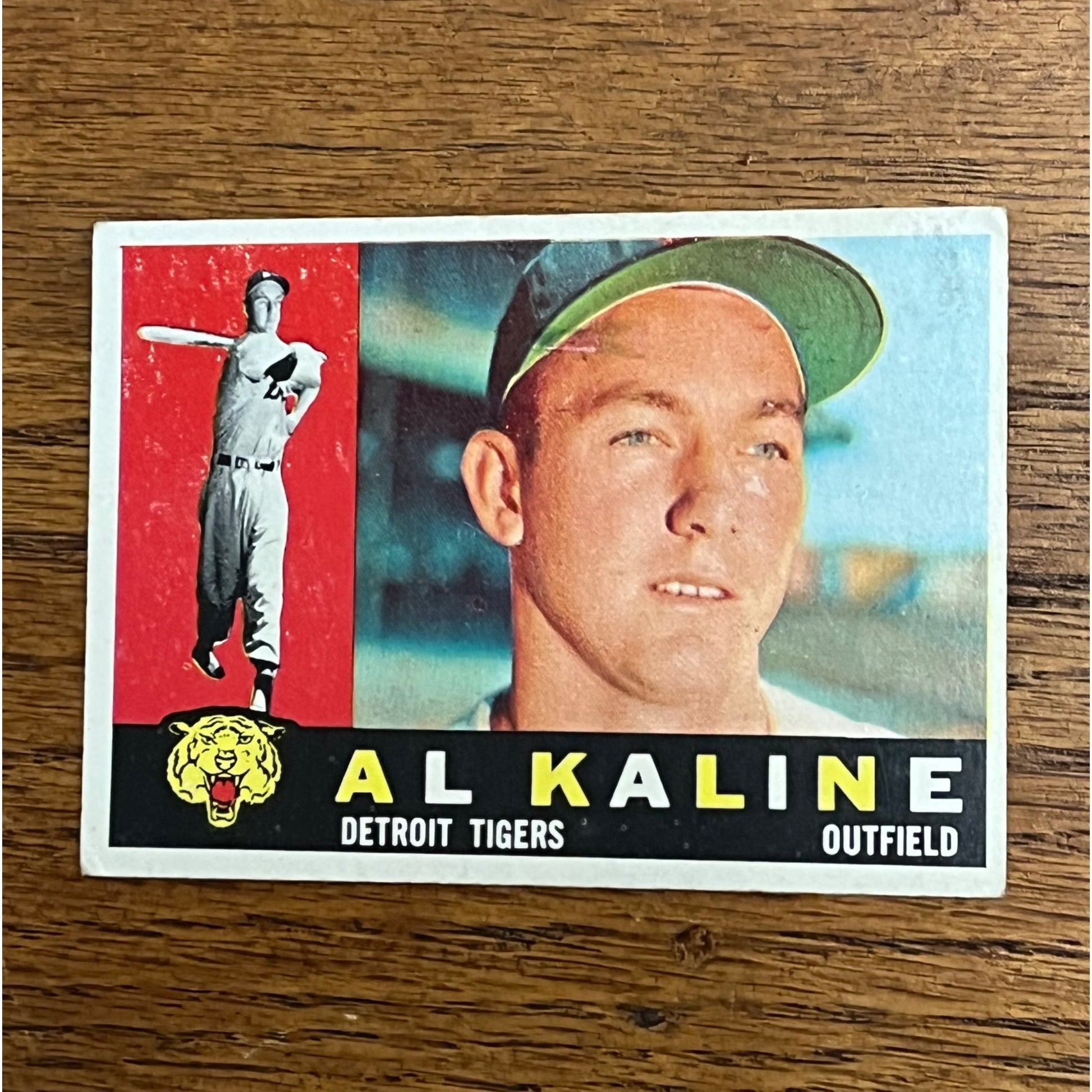 1960 Topps Baseball Al Kaline Detroit Tigers #50 - Good
