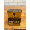 Vintage Ann Page Pure Ground Paprika Spice Tin Advertising Can The Great A&P Tea Co. New York, N.Y.