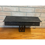 Vintage US Mail Colonial Wall Mount Cast Aluminum Mailbox Letter Box