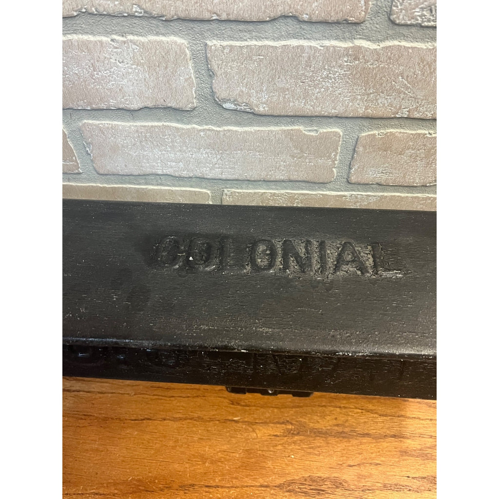 Vintage US Mail Colonial Wall Mount Cast Aluminum Mailbox Letter Box