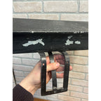 Vintage US Mail Colonial Wall Mount Cast Aluminum Mailbox Letter Box