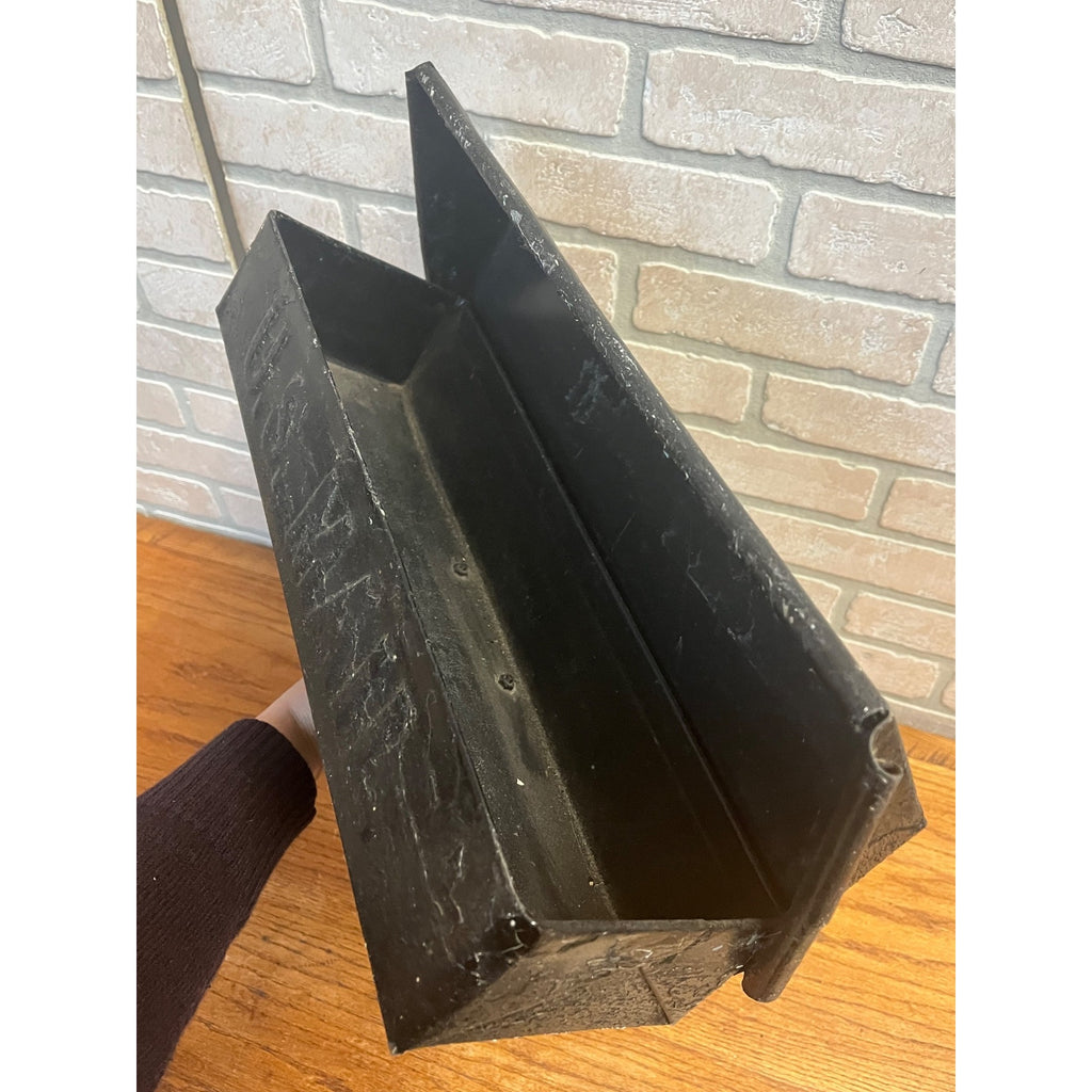 Vintage US Mail Colonial Wall Mount Cast Aluminum Mailbox Letter Box