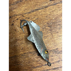 RARE Vintage Fred Arbogast Tin Liz Metal Fishing Lure Tackle Spin Tail (1927-29)