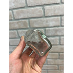 Vintage Forest Junction Wisconsin Medicine Glass Bottle Paper Label