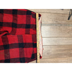 Vintage 70s Red Flannels Distressed Malone Pans Flannel Wool Fall Heavy duty Pants Trousers