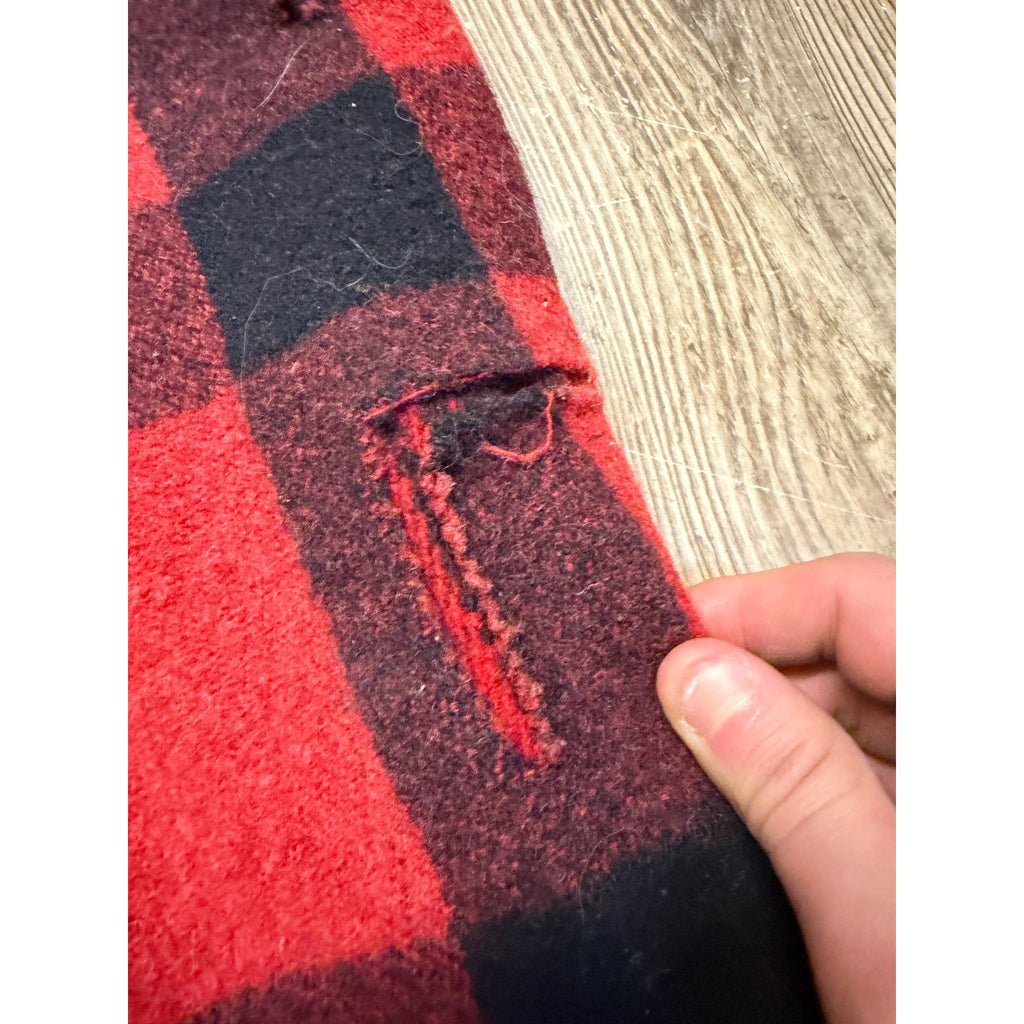 Vintage 70s Red Flannels Distressed Malone Pans Flannel Wool Fall Heavy duty Pants Trousers