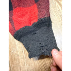 Vintage 70s Red Flannels Distressed Malone Pans Flannel Wool Fall Heavy duty Pants Trousers