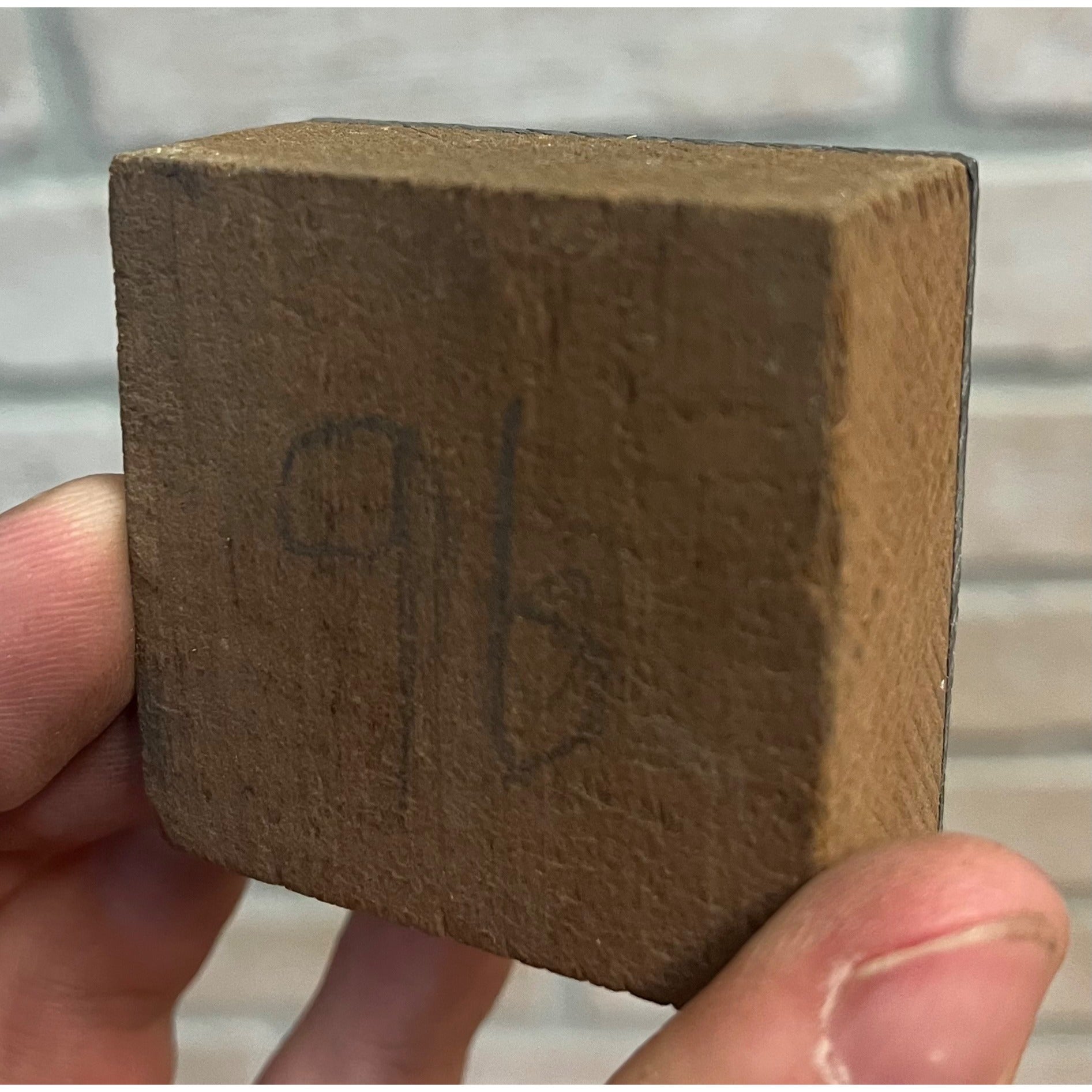 Vintage Letterpress Printing Block Old King Coal Advertising Copper