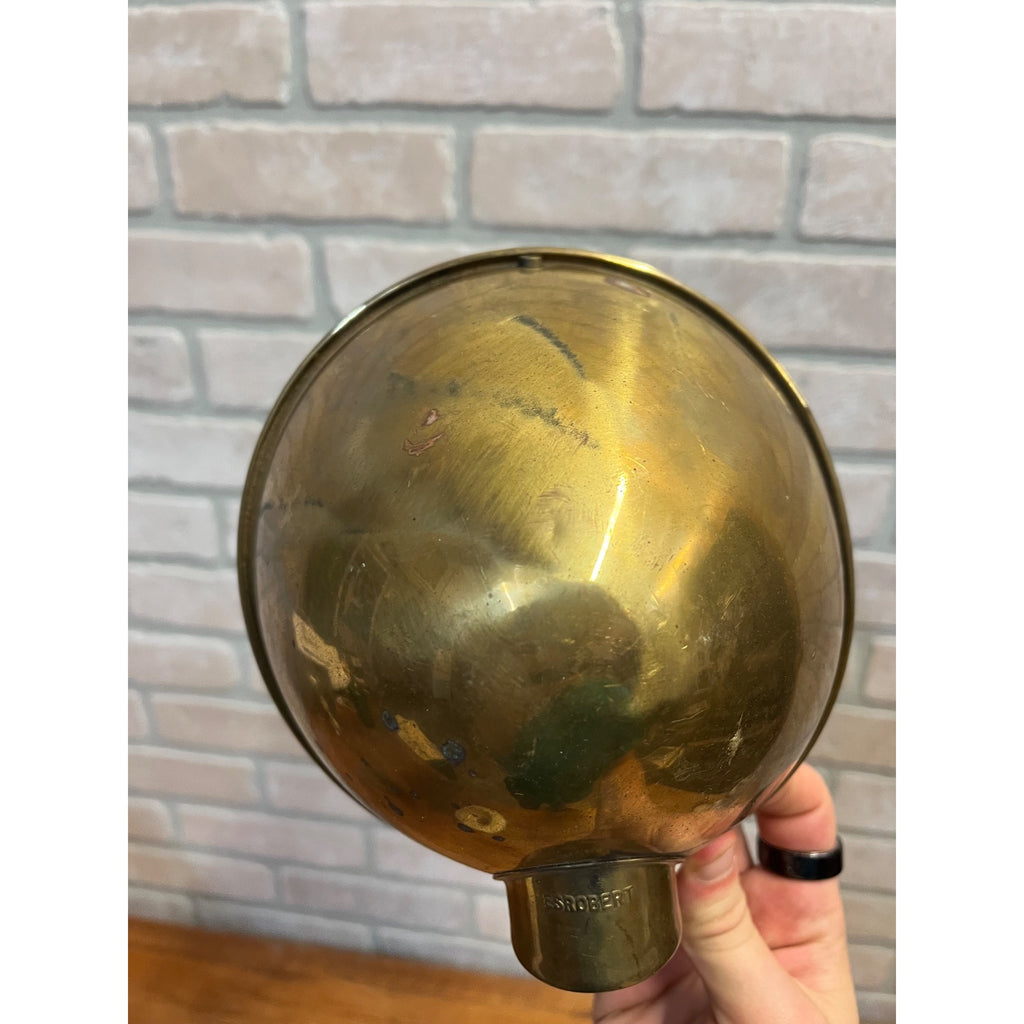 Esrobert Brass Faries Industrial Age Lamp Part Light Shade Brass