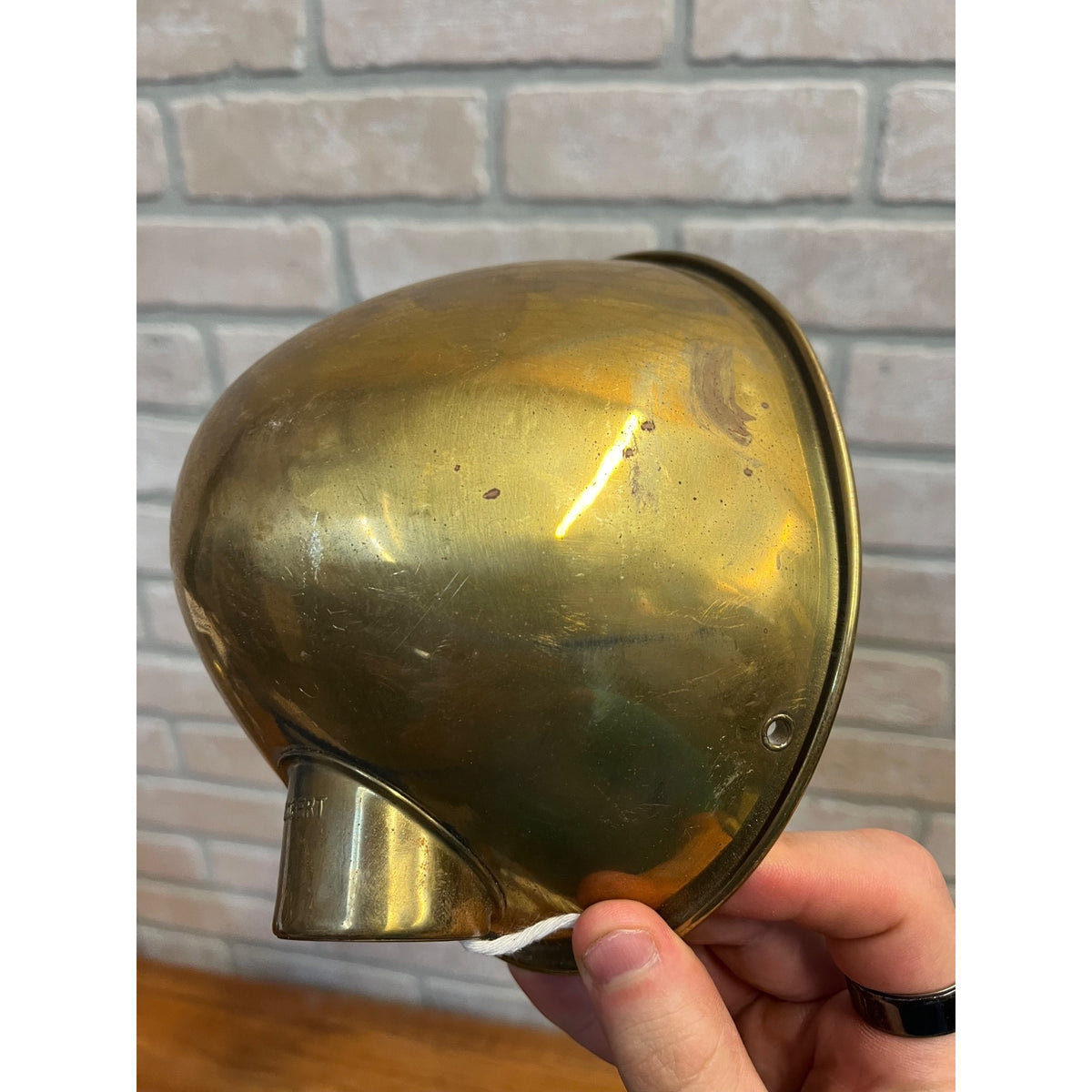 Esrobert Brass Faries Industrial Age Lamp Part Light Shade Brass