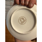 Vintage Starbucks Coffee At Home Collection White Cup and Saucer Set 2004