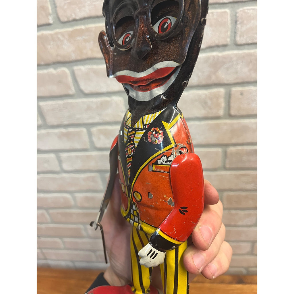 RARE Vintage Louis Marx & Co. Mammy's Boy Wind Up Tin Litho Walker Toy