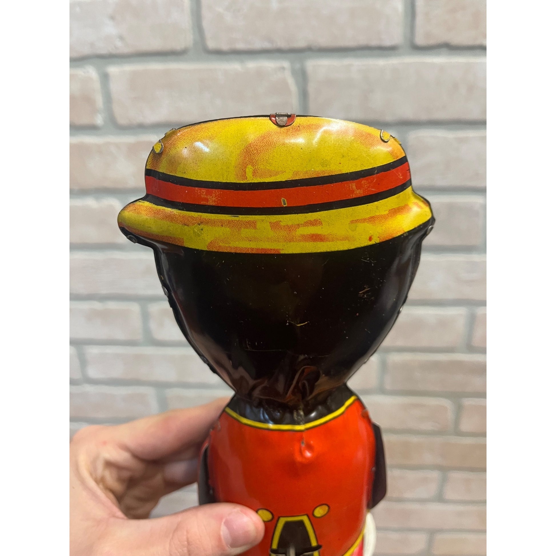 RARE Vintage Louis Marx & Co. Mammy's Boy Wind Up Tin Litho Walker Toy