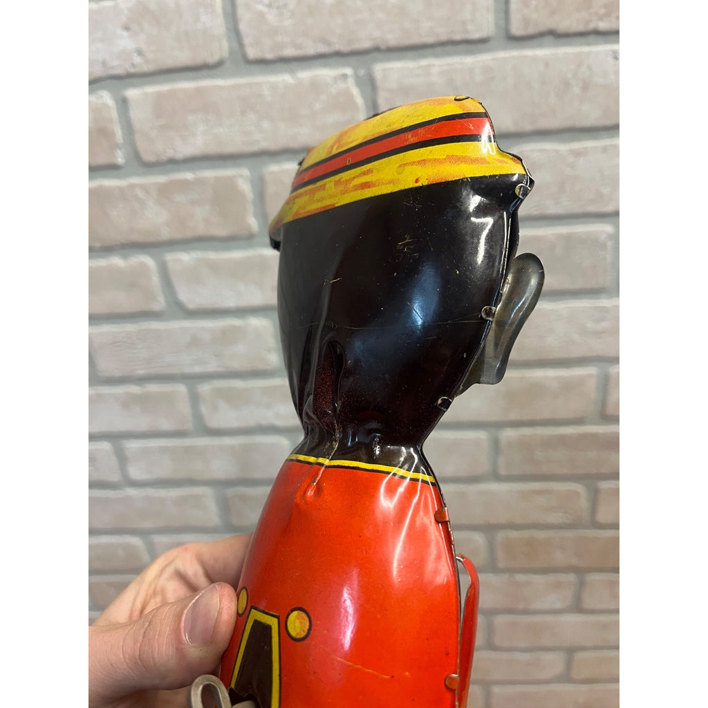 RARE Vintage Louis Marx & Co. Mammy's Boy Wind Up Tin Litho Walker Toy