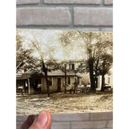 RARE Hotel Captain Hinz Oconomowoc Wis Nemahbin Lake RPPC Postcard Waukesha Beer