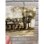 RARE Hotel Captain Hinz Oconomowoc Wis Nemahbin Lake RPPC Postcard Waukesha Beer