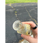 Vintage Clear Mayr's Wonderful Stomach Remedy Chicago Bottle Embossed I 6"