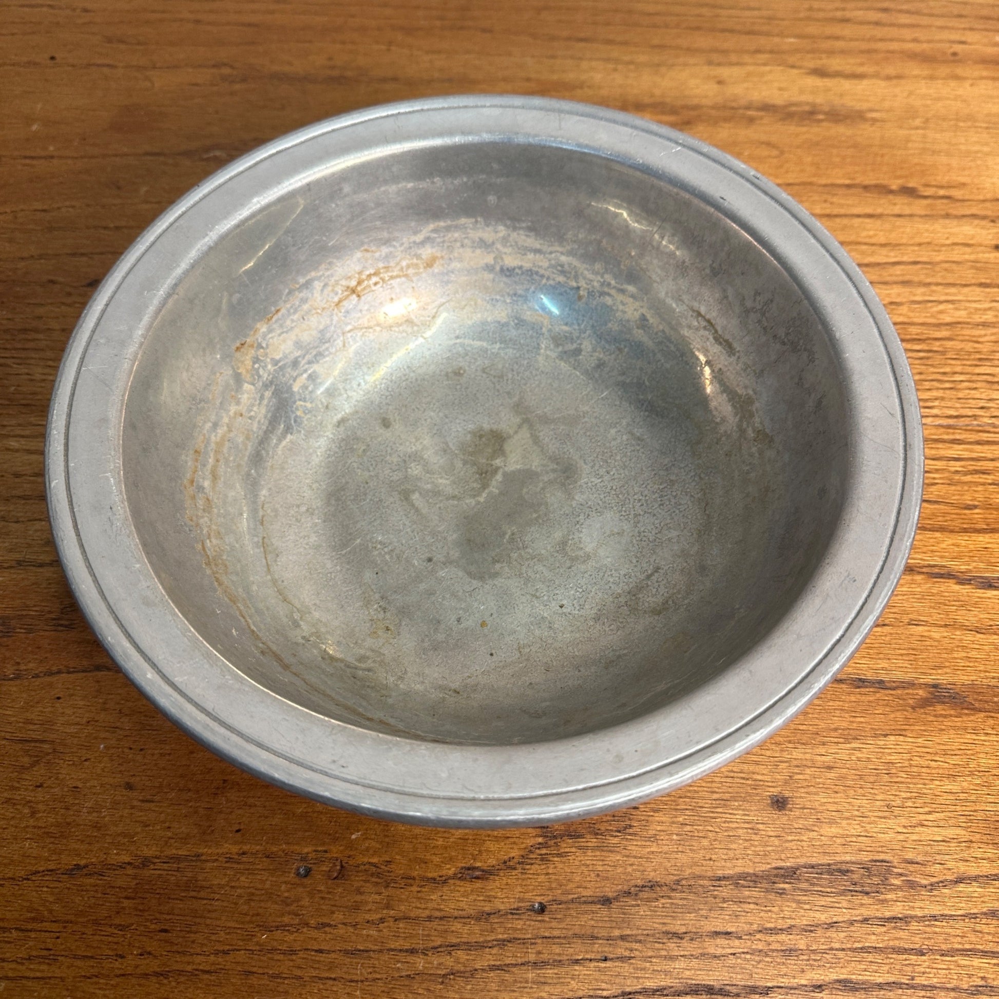 Vintage Wilton Armetale Pewter 10" Large Salad Serving Bowl Dish