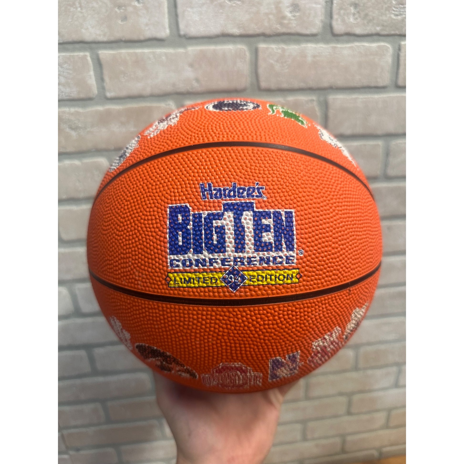 Vintage Big Ten 10 Conference Basketball 1994 Hardee's Limited Edition Hutch '94