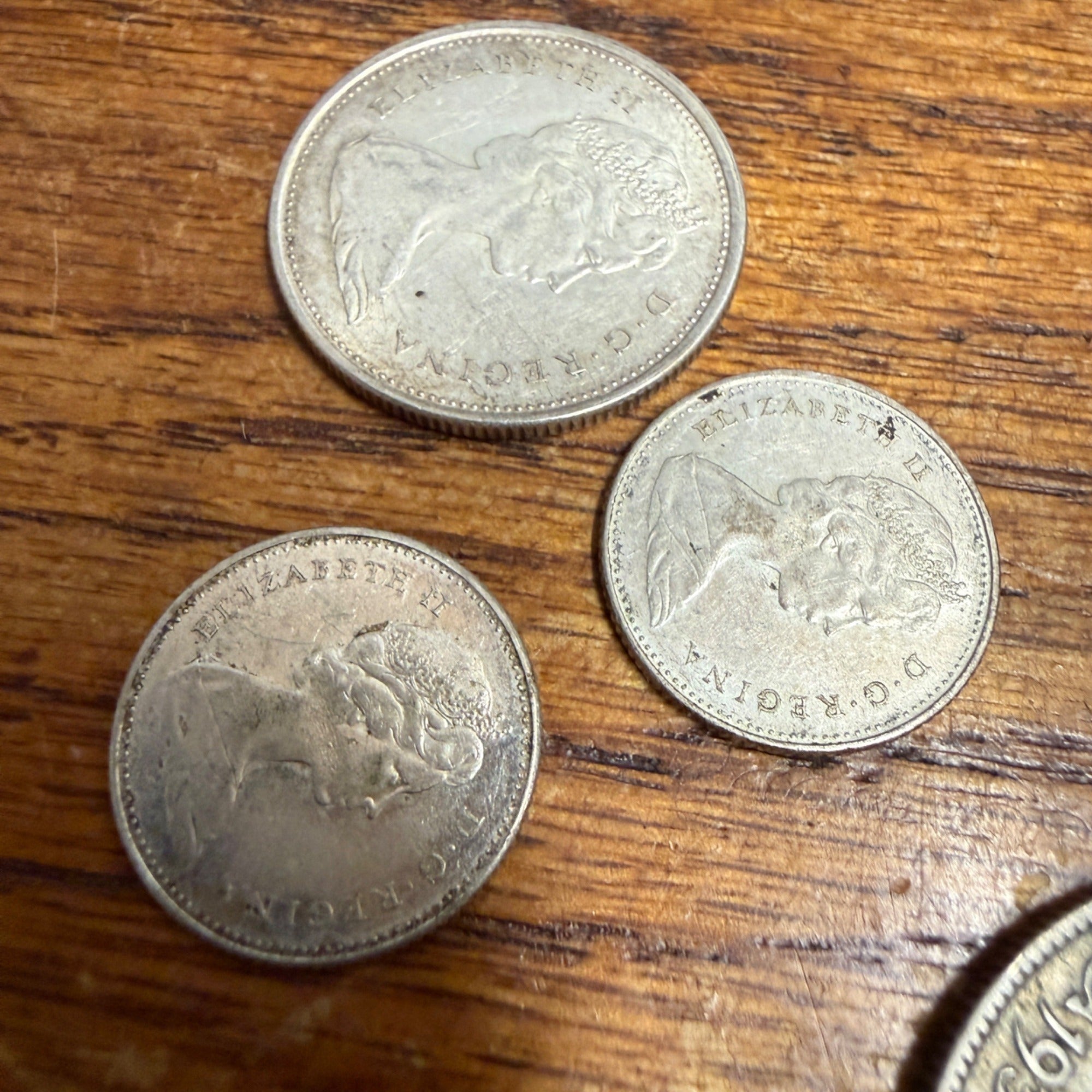 Misc Foreign Silver Coins 1967 Canada 1933 Florin Dimes Quarters