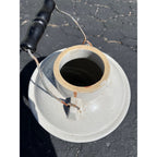 Antique Red Wing Union 3 Gallon Stoneware Canning Jar w/ Bail Handle - No Lid