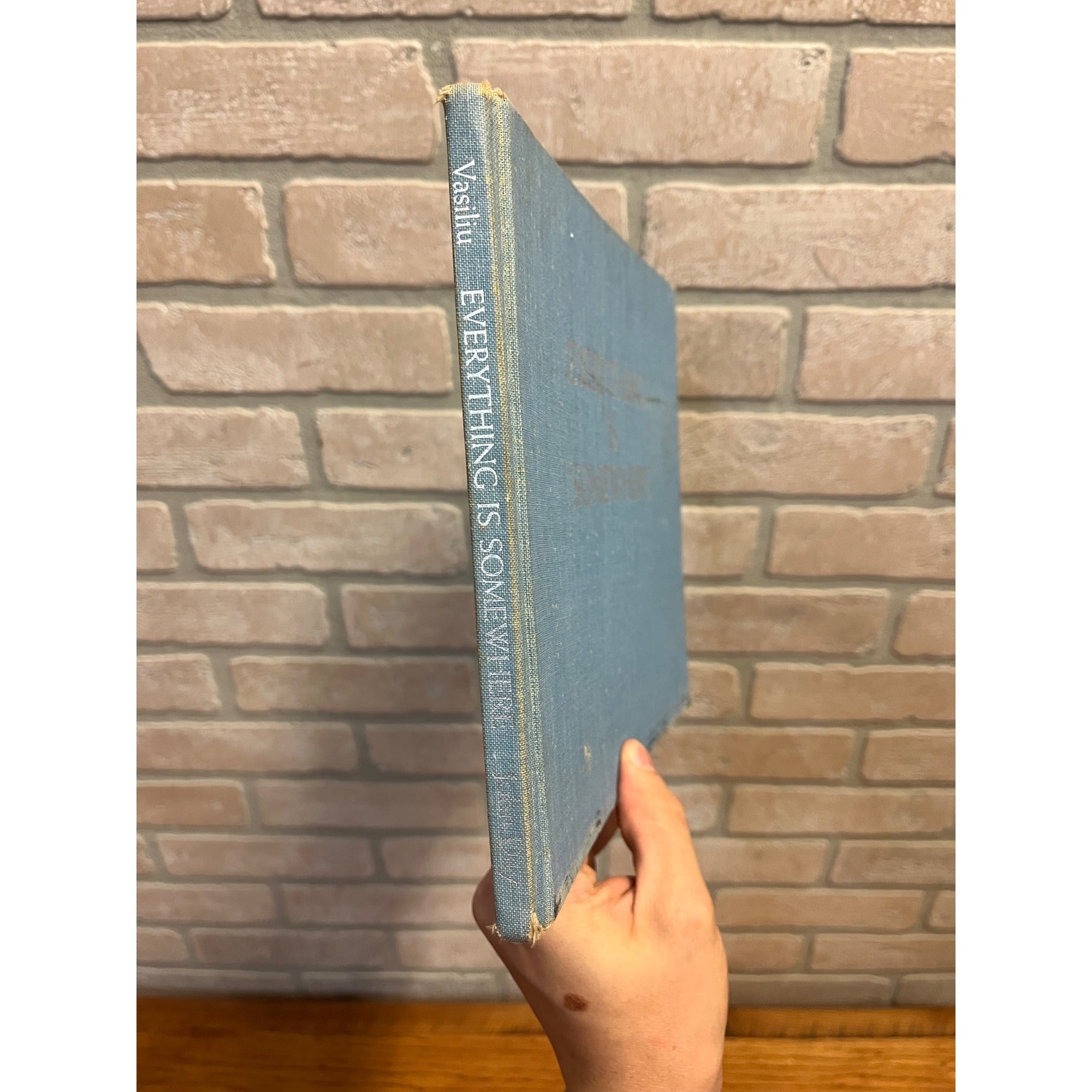 Vintage Everything Is Somewhere Children's Hardcover Book Catholic Religious By Vasiliu 1959