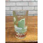 1947 Gambles Department Store 22 Years of Progress Glass Tumbler Measuring Glass