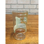 1947 Gambles Department Store 22 Years of Progress Glass Tumbler Measuring Glass