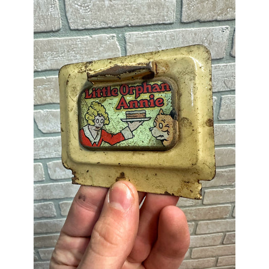 Vintage 1930s Little Orphan Annie Replacement Electric Stove Oven Door Part