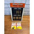 Vintage Glen Evans Rumba Wiggler Fishing Tackle Lures Store Display Advertising